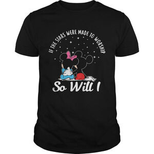 If The Stars Were Made To Worship So Will I Mickey And Minnie Shirt